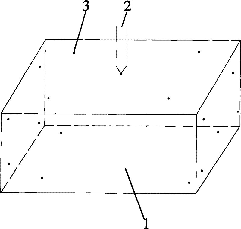 Nonlinear correction system used for box-type heating furnace temperature field thermocouple