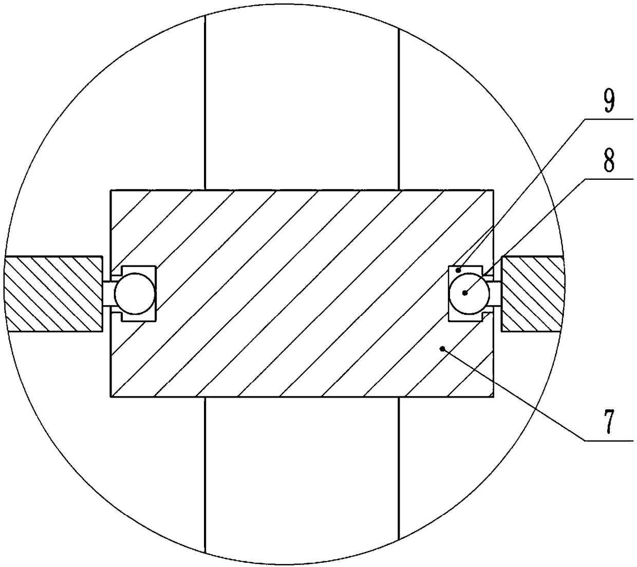 Filter bag device of pulse dust collector