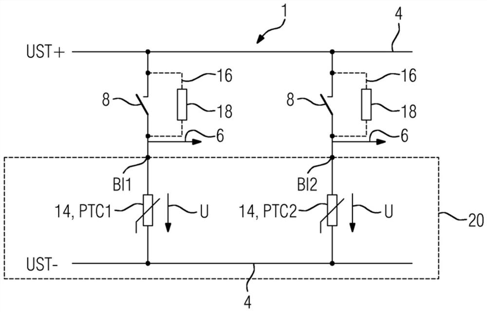 Circuit arrangement and method for operating the circuit arrangement