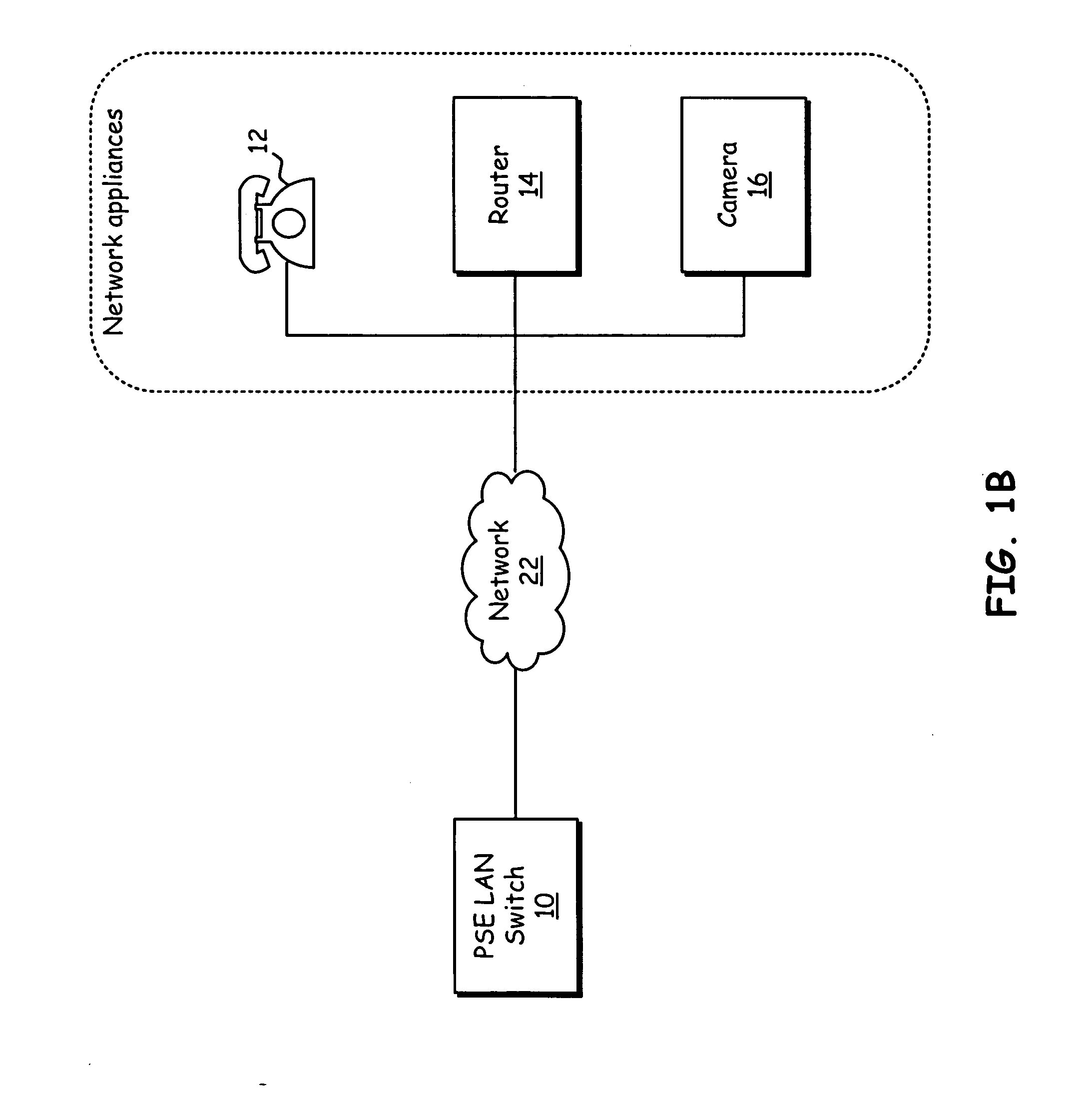 Method for high voltage power feed on differential cable pairs