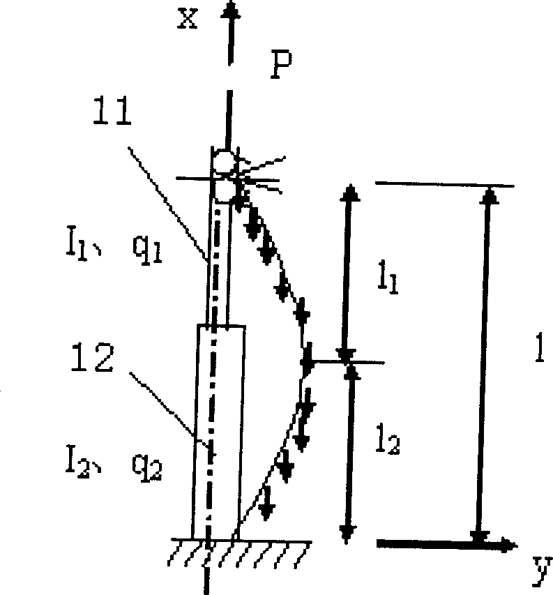 Offshore oil well drilling used water insulation duct and method for testing its elastic stability