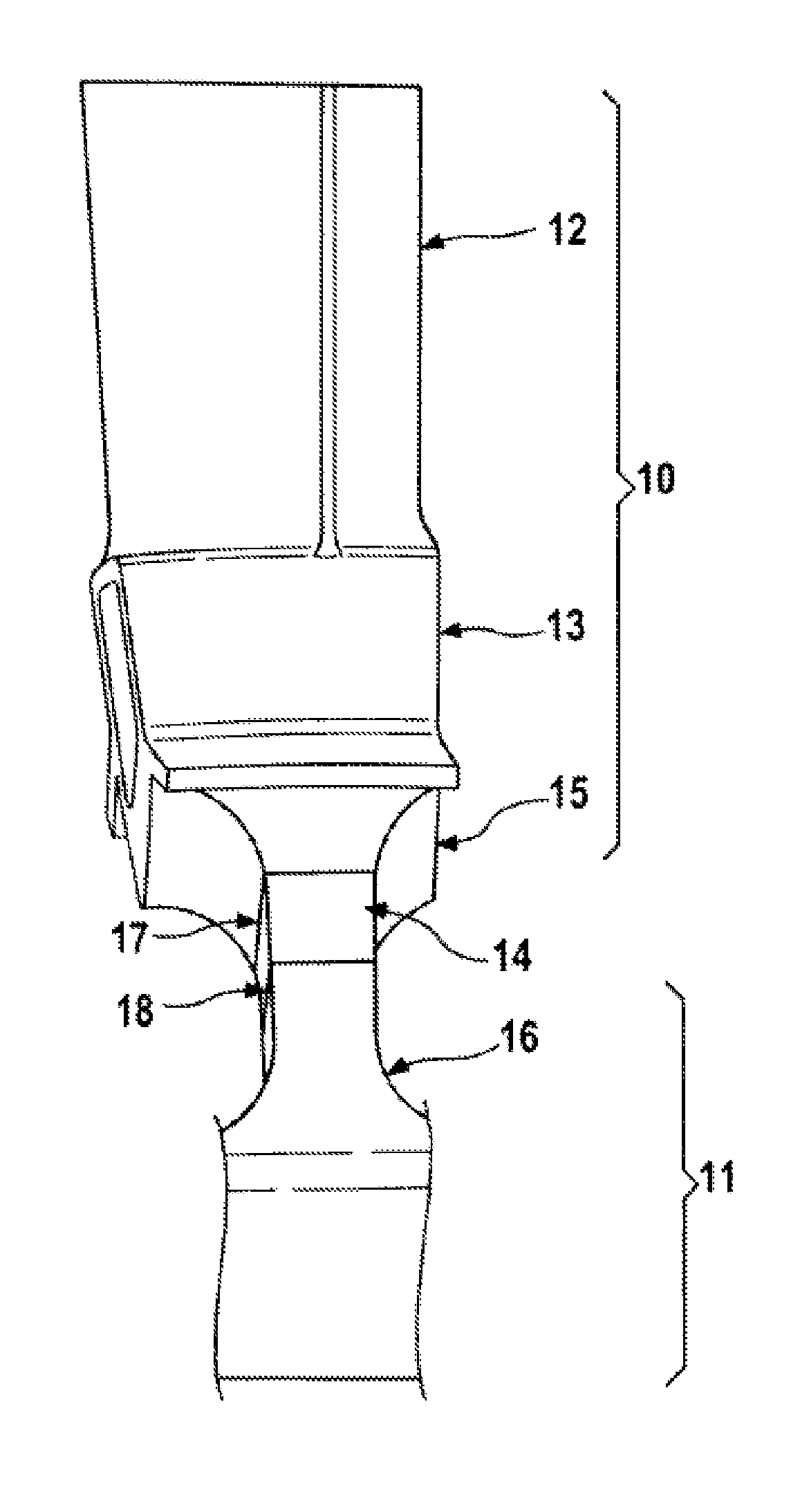 Method for producing or repairing integrally bladed gas turbine rotors