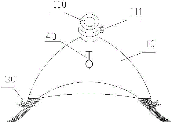 sf  <sub>6</sub> Detection method of special shielding positioning cover for qualitative leak detector