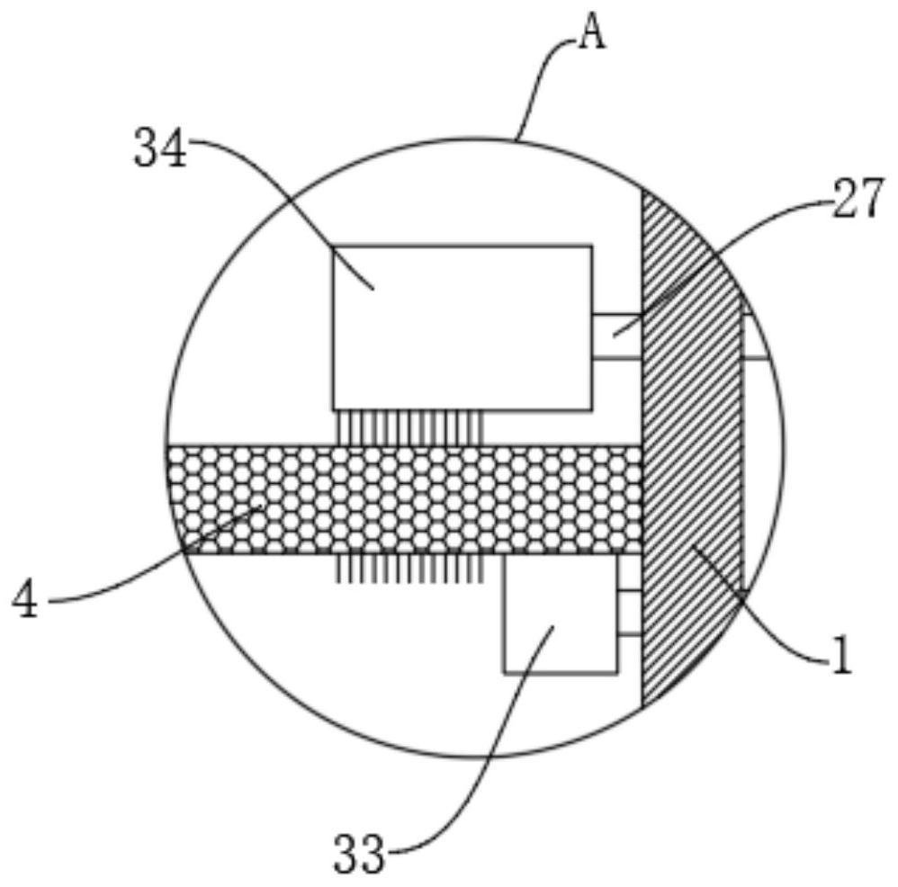 Adsorption tower for preparing high-purity tungsten hexafluoride