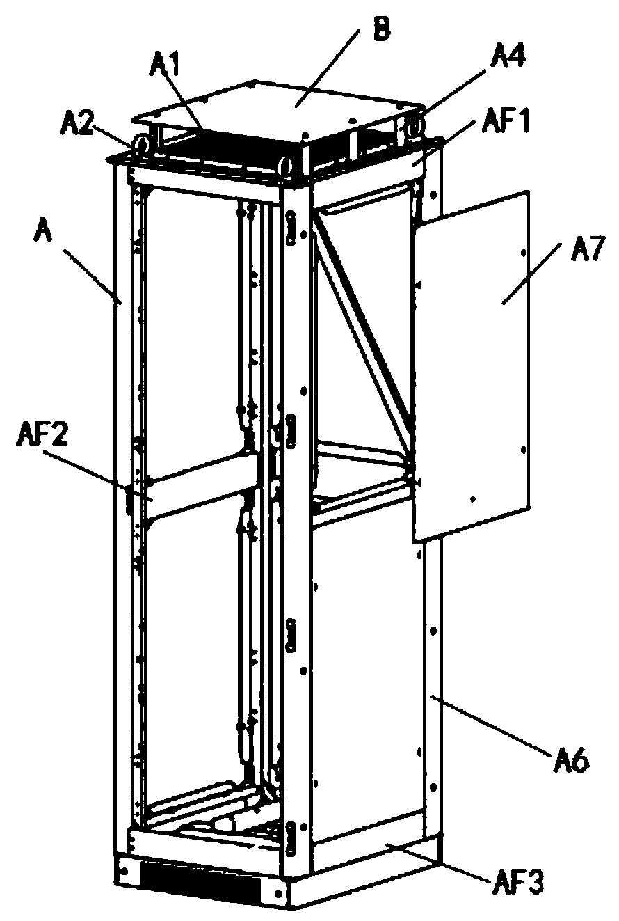 Comprehensive liquid blocking type vehicle-mounted water quality monitoring framework