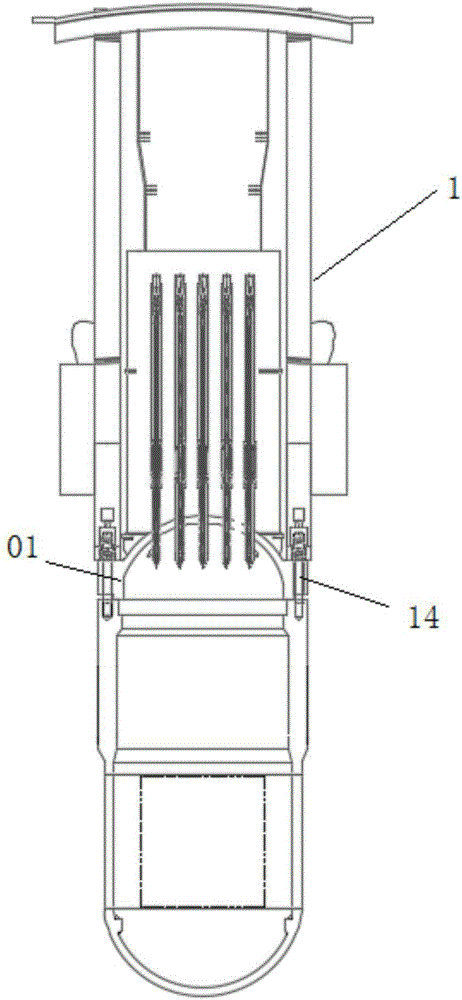 Nuclear power integral top cover module