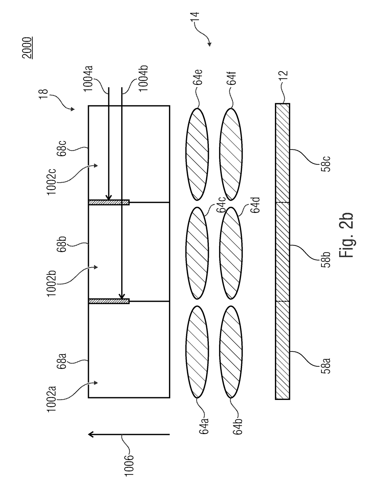 Multi-aperture imaging device, imaging system and method for capturing an object area