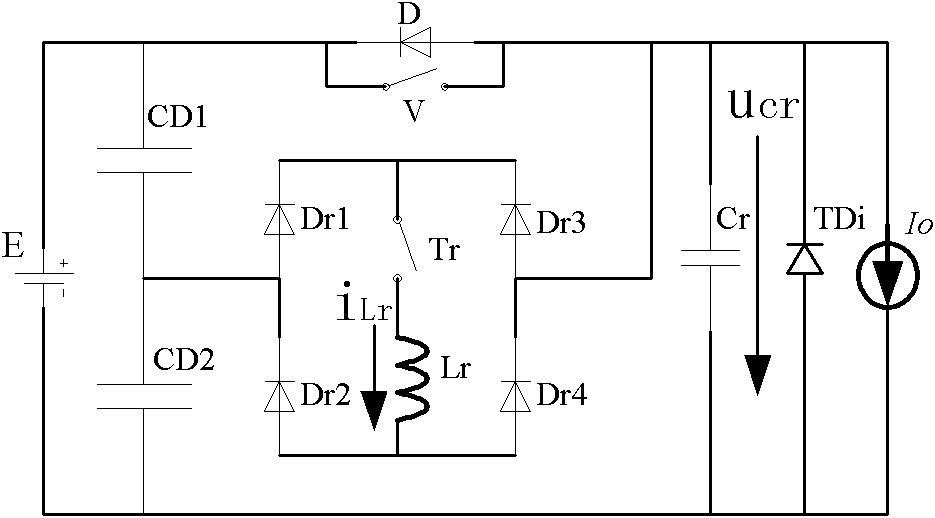 Soft switching inverting circuit and control method thereof