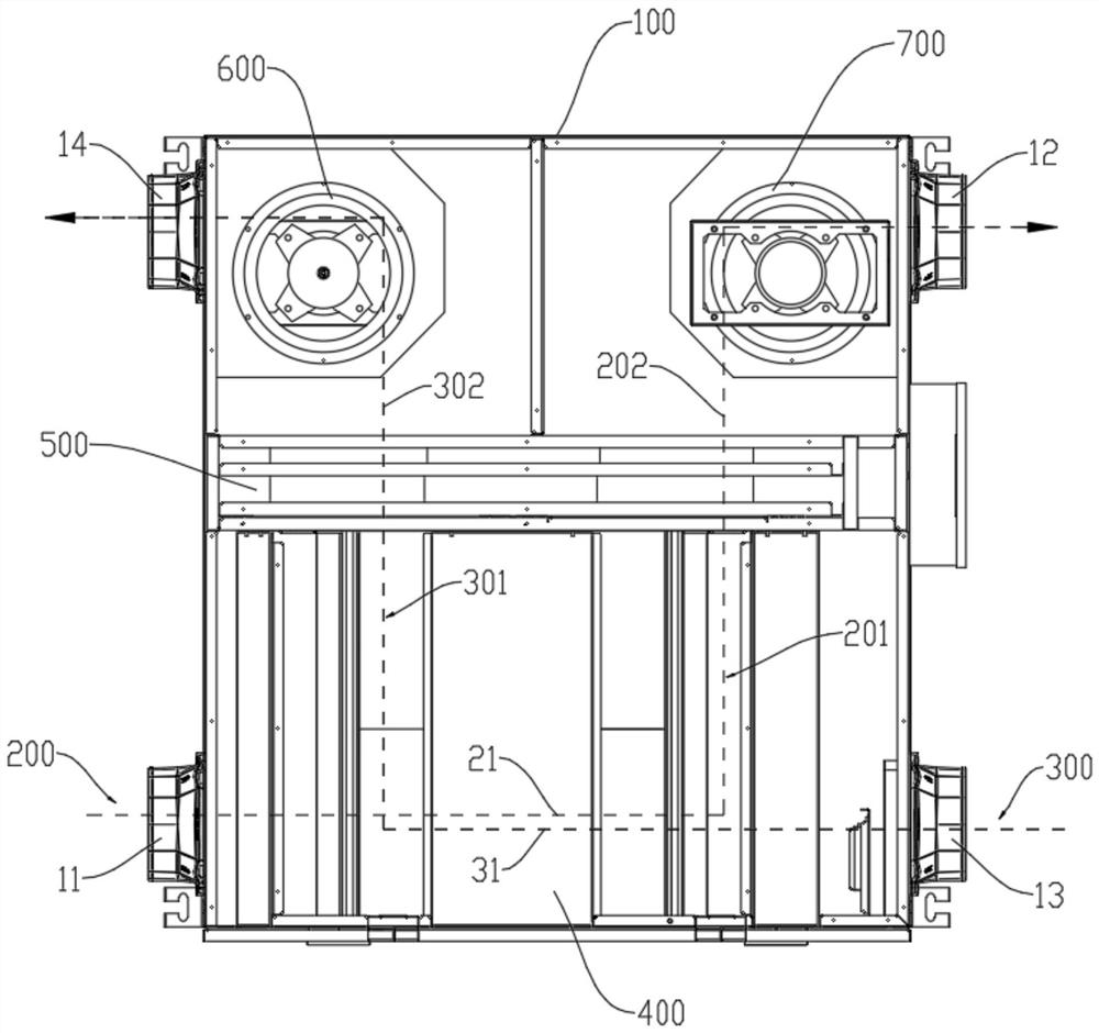 Fresh air ventilator capable of reversing airflow and reversing method