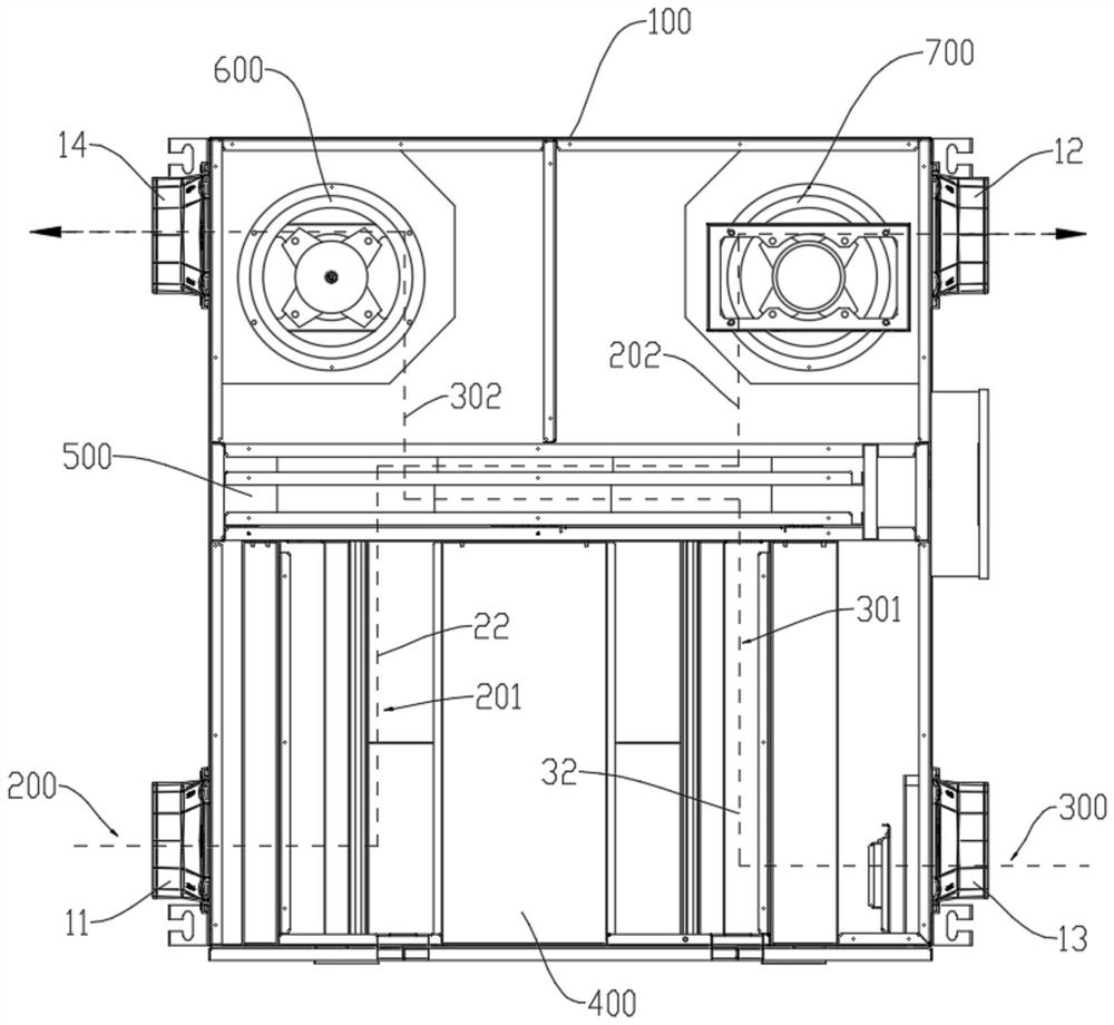 Fresh air ventilator capable of reversing airflow and reversing method