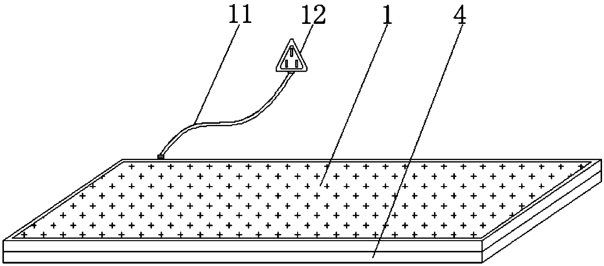 Energy sleeping mattress