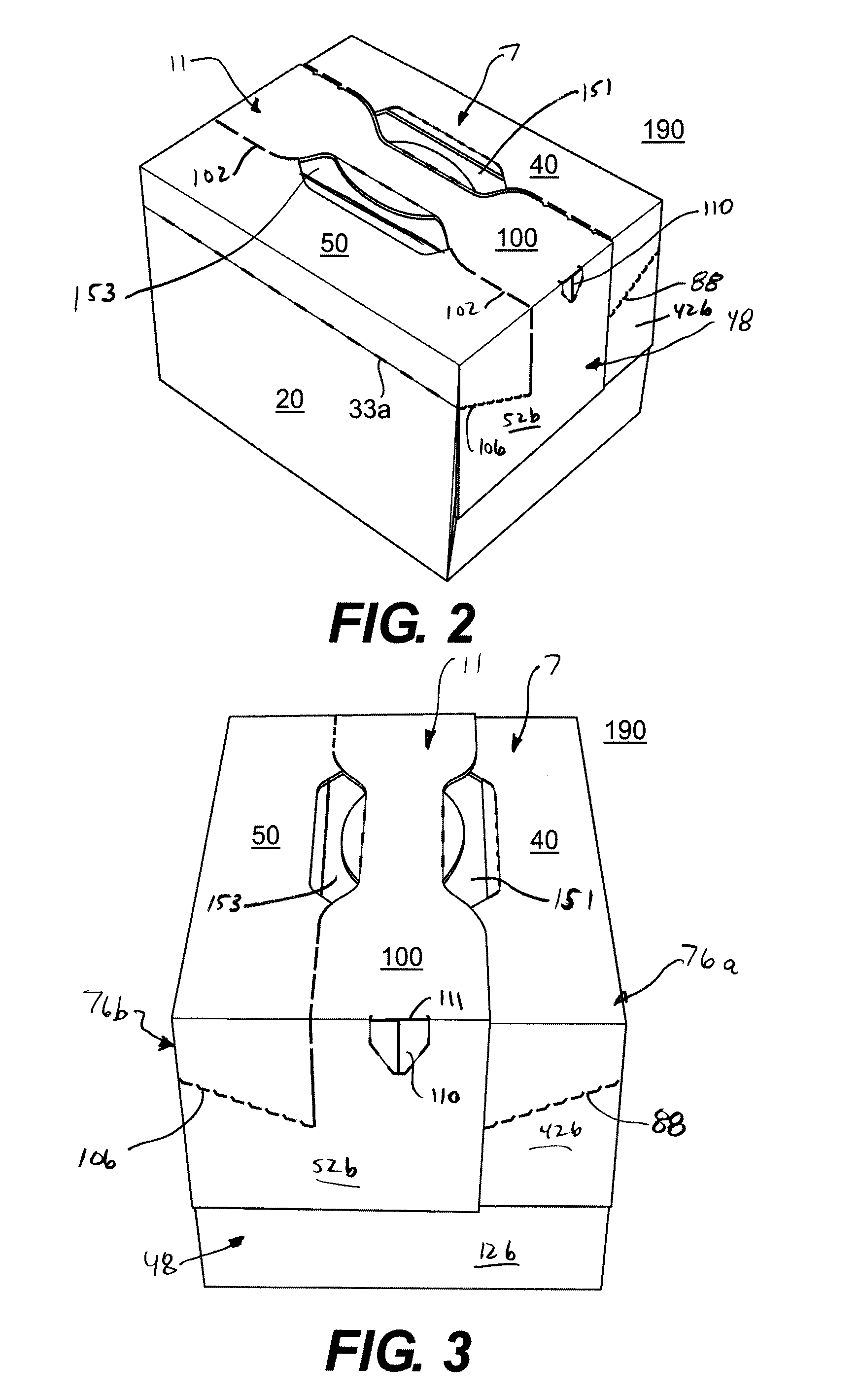 Carton with Handle and Dispenser