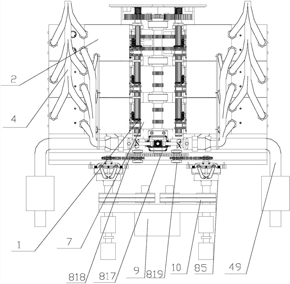 Oil-electricity hybrid multi-energy horizontally-opposed inner air cooling direct-axis high-speed engine