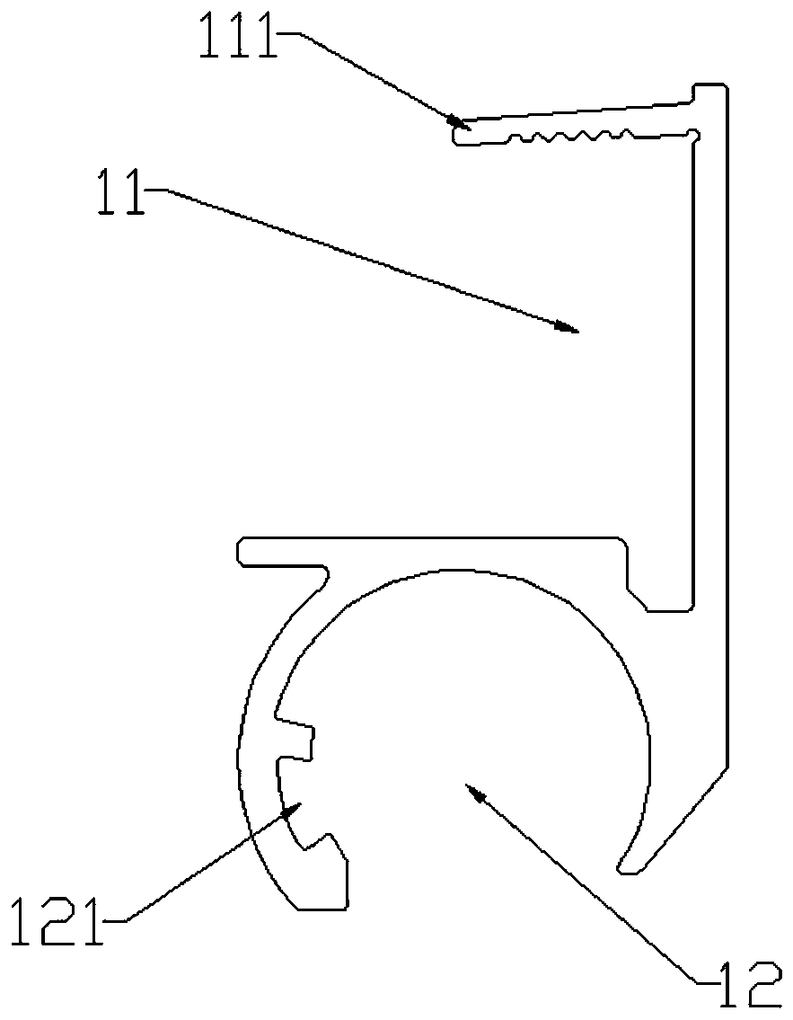 Light beam adjusting device of furniture linear lamp