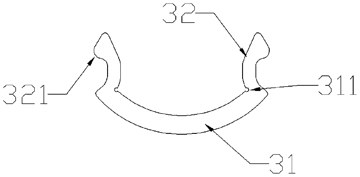 Light beam adjusting device of furniture linear lamp