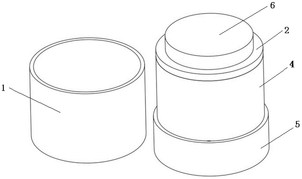 A kind of rotating telescopic analysis sample box and analysis sample