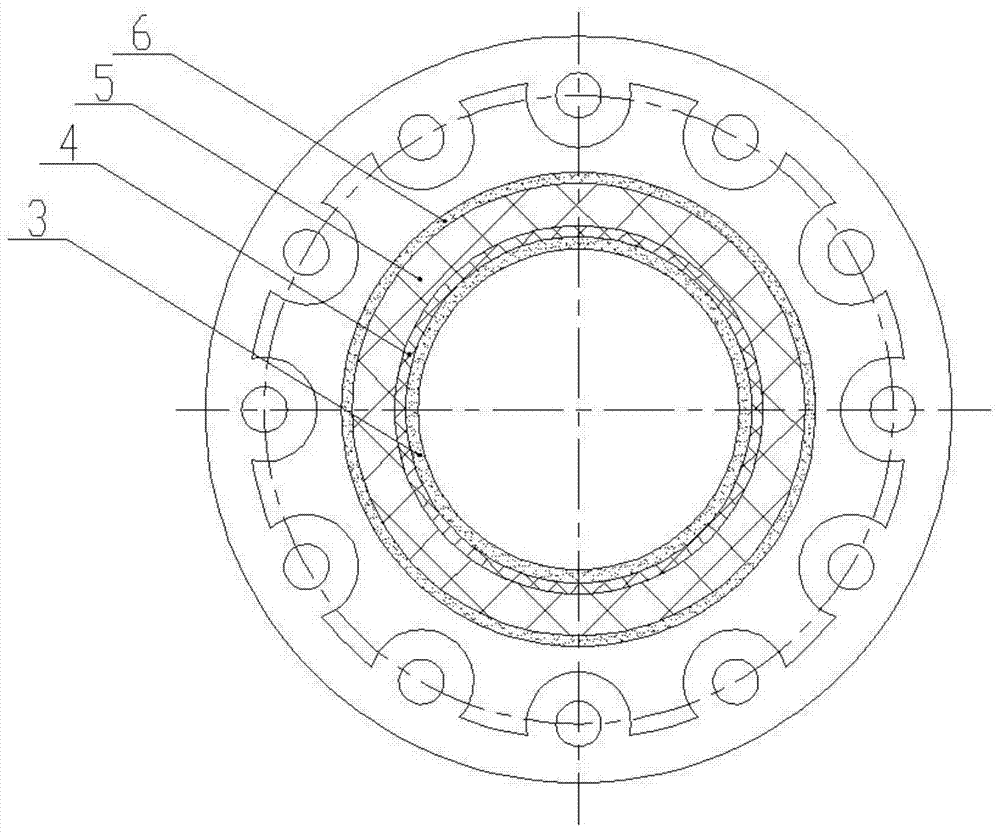 A manufacturing method for a new type of pipe section used for seawater lifting of offshore oil platforms