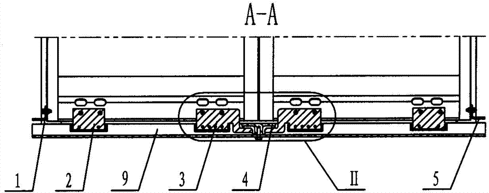 Elevator landing door combination mounting anti-off device