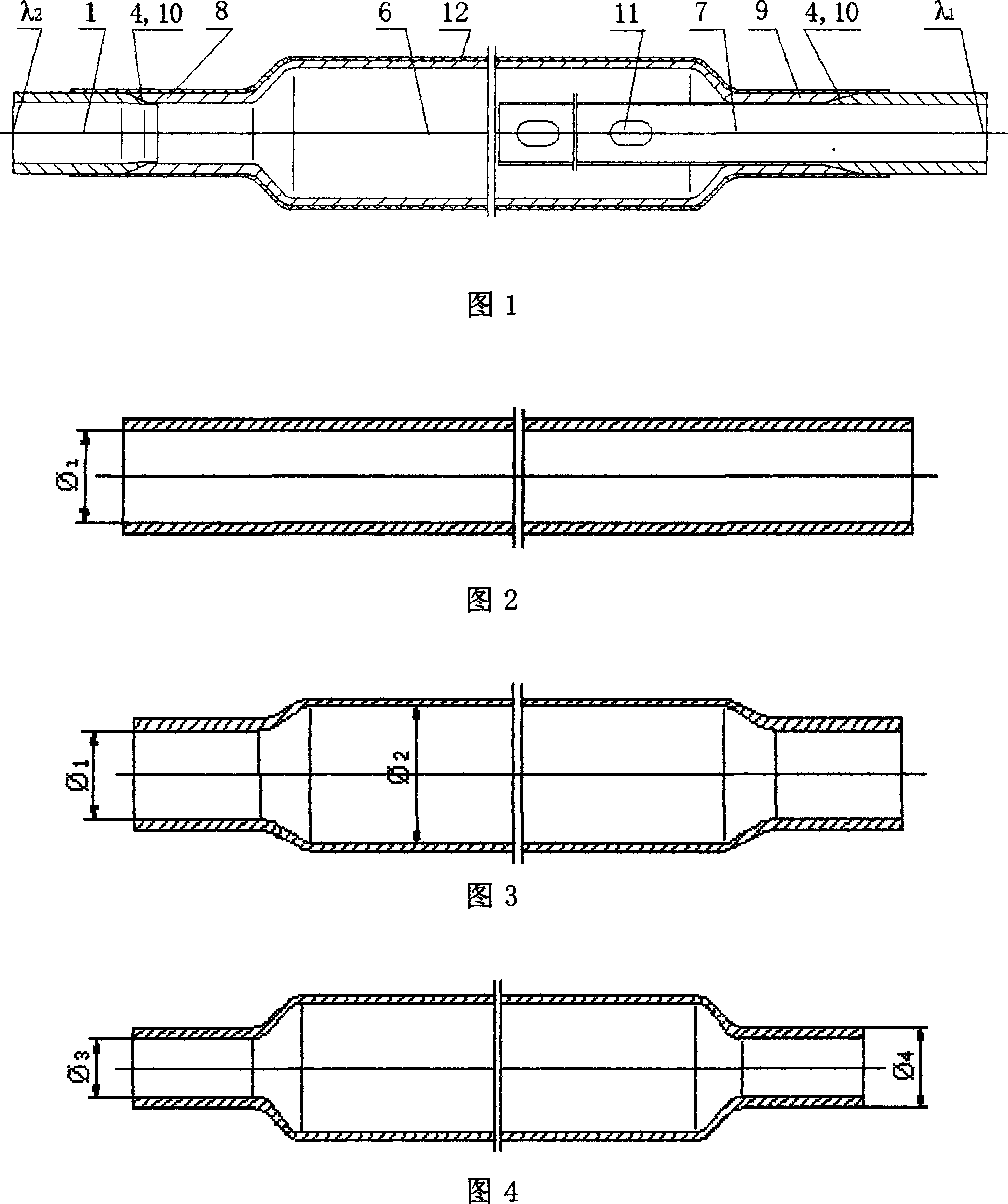 Method for preparing cuprum aluminum complex structure metallic can