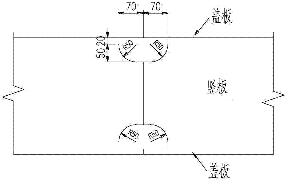 Determination method for steel bridge structure detail S-N curve considering welding residual stress