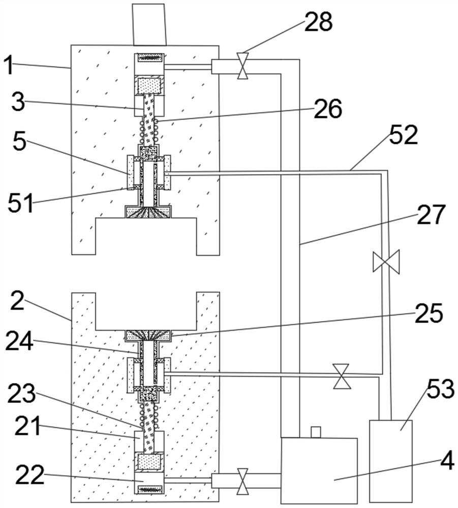 An automotive regulator mold assembly with a reverse top mechanism