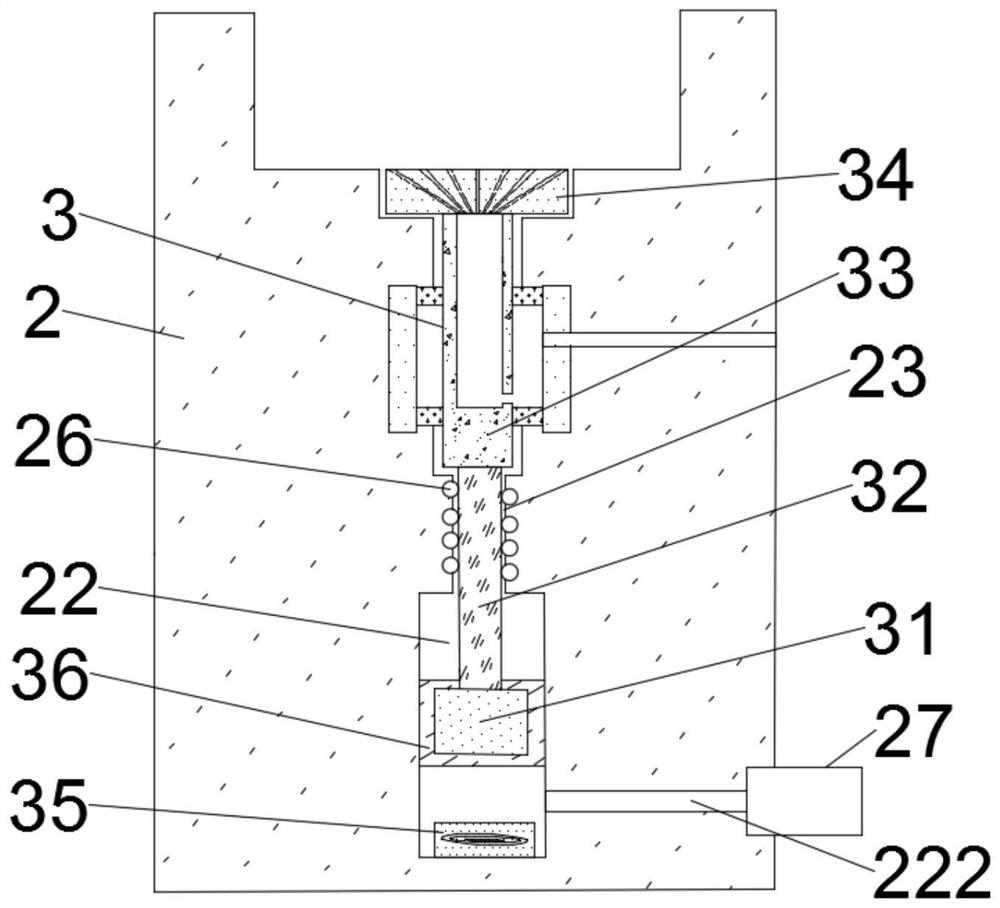 An automotive regulator mold assembly with a reverse top mechanism