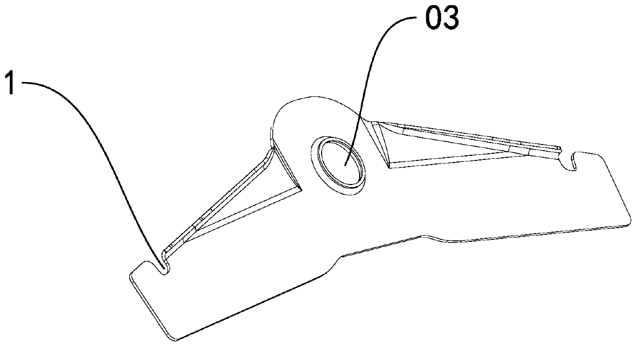 Forming method for automobile shock absorber part