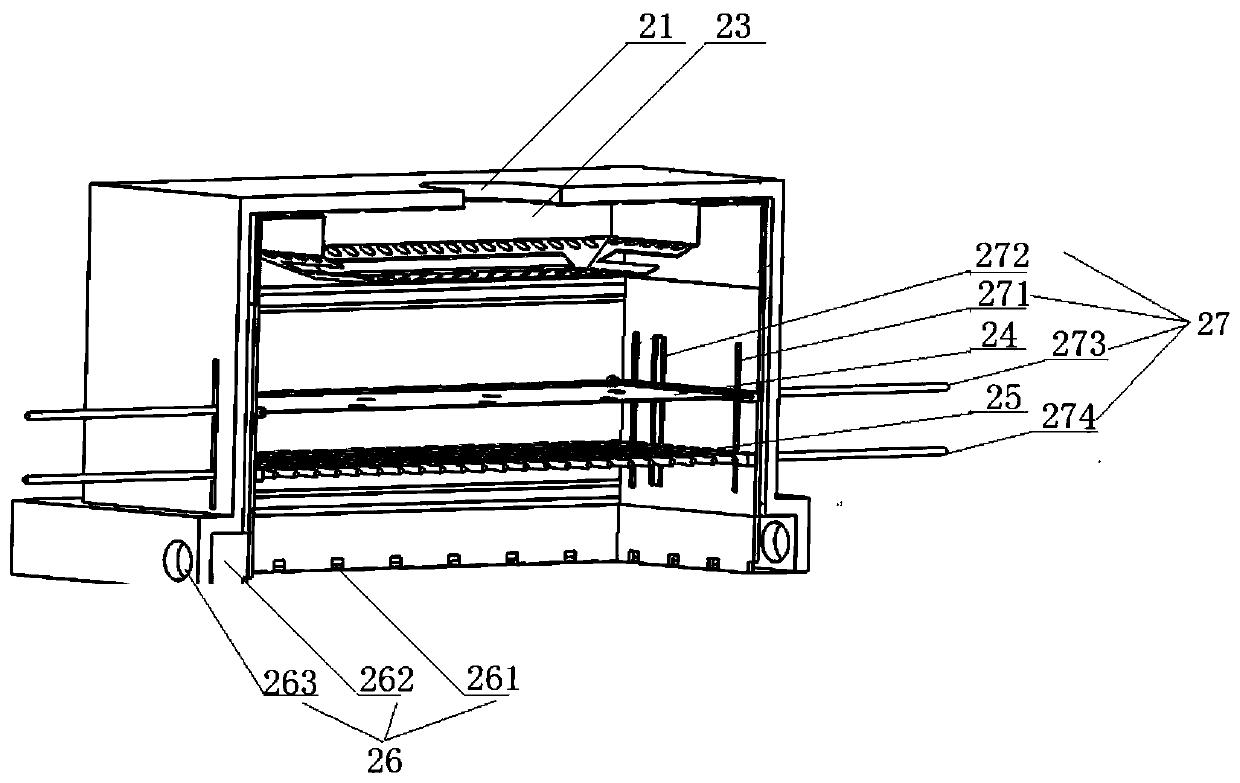 Road surface regeneration experimental device based on collaborative heating of infrared radiation and hot air