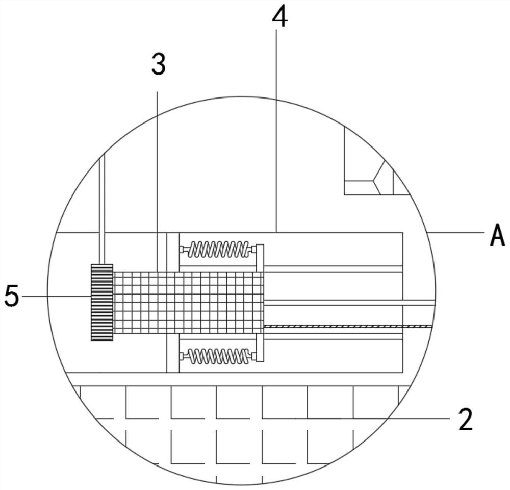 Food vacuum packaging device capable of improving automation degree