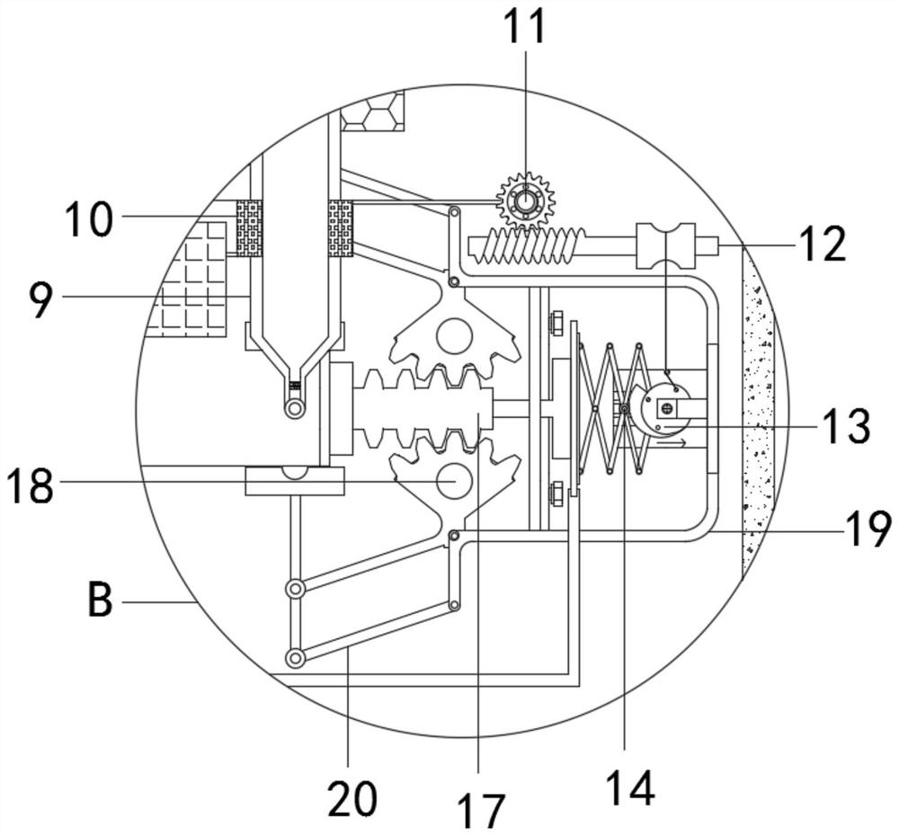 Food vacuum packaging device capable of improving automation degree