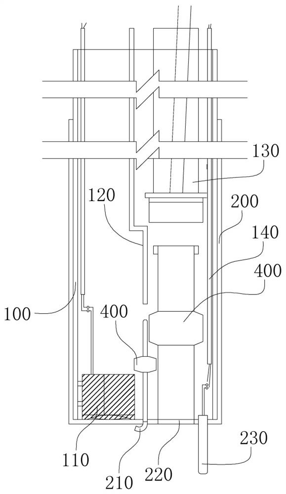 Visual high polymer grouting construction process for treating leakage of earth and rockfill dam