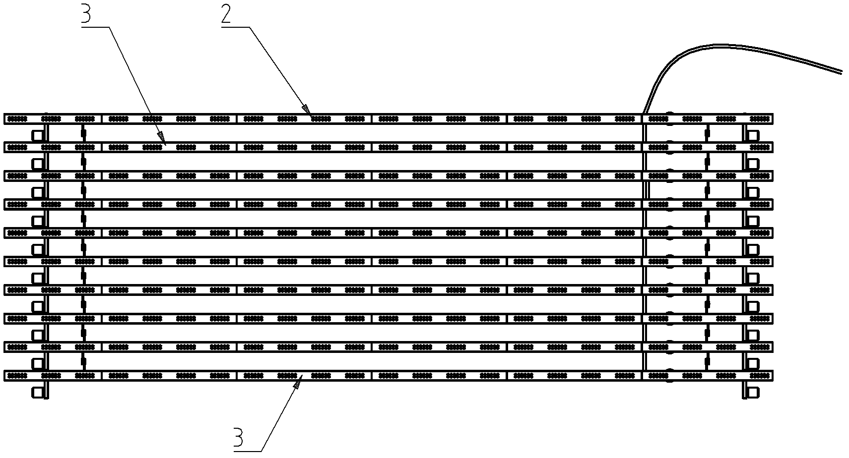 A light strip led display