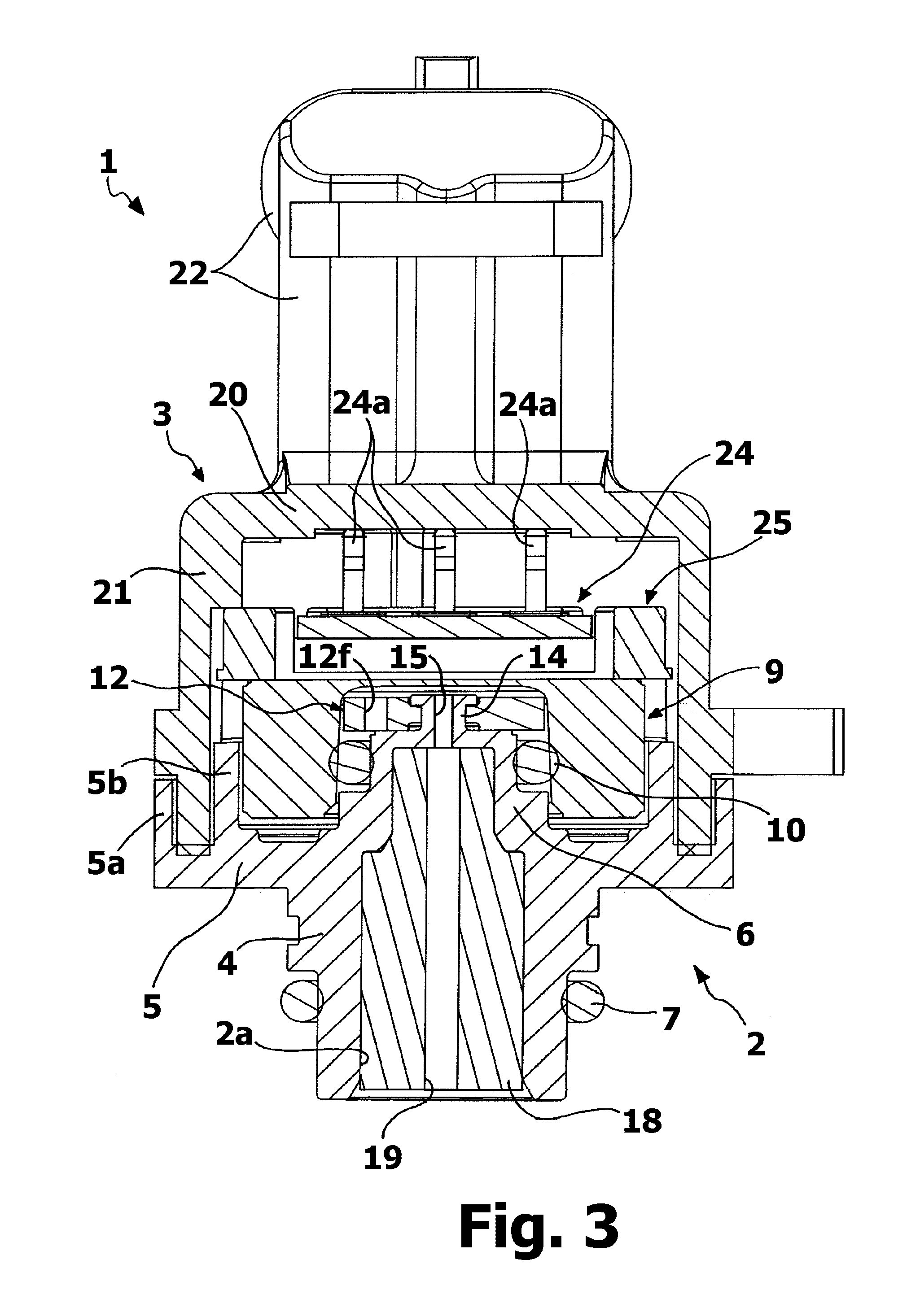 Pressure sensor device