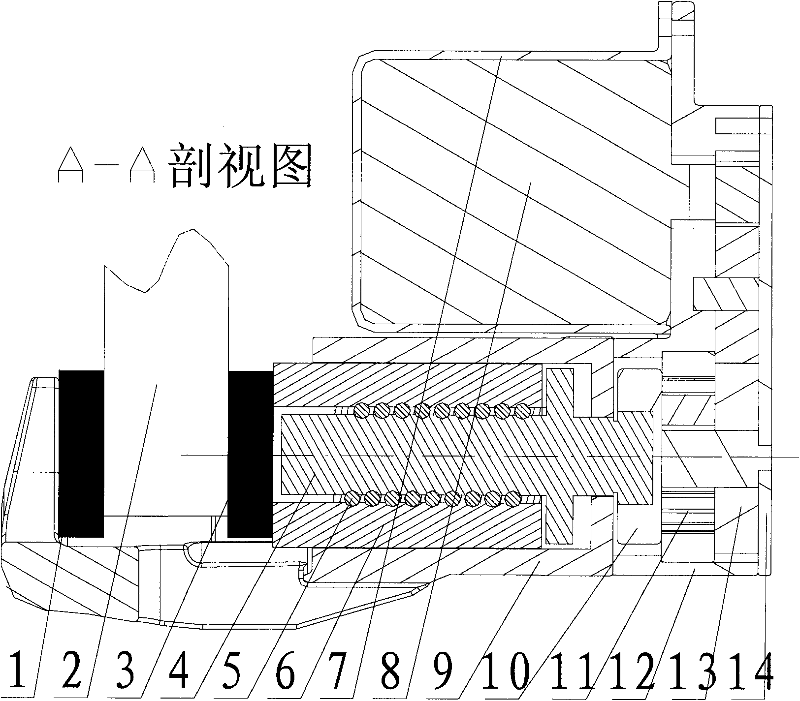 Electronic mechanical braking device