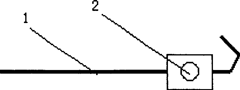 Working device and method for band-type blade