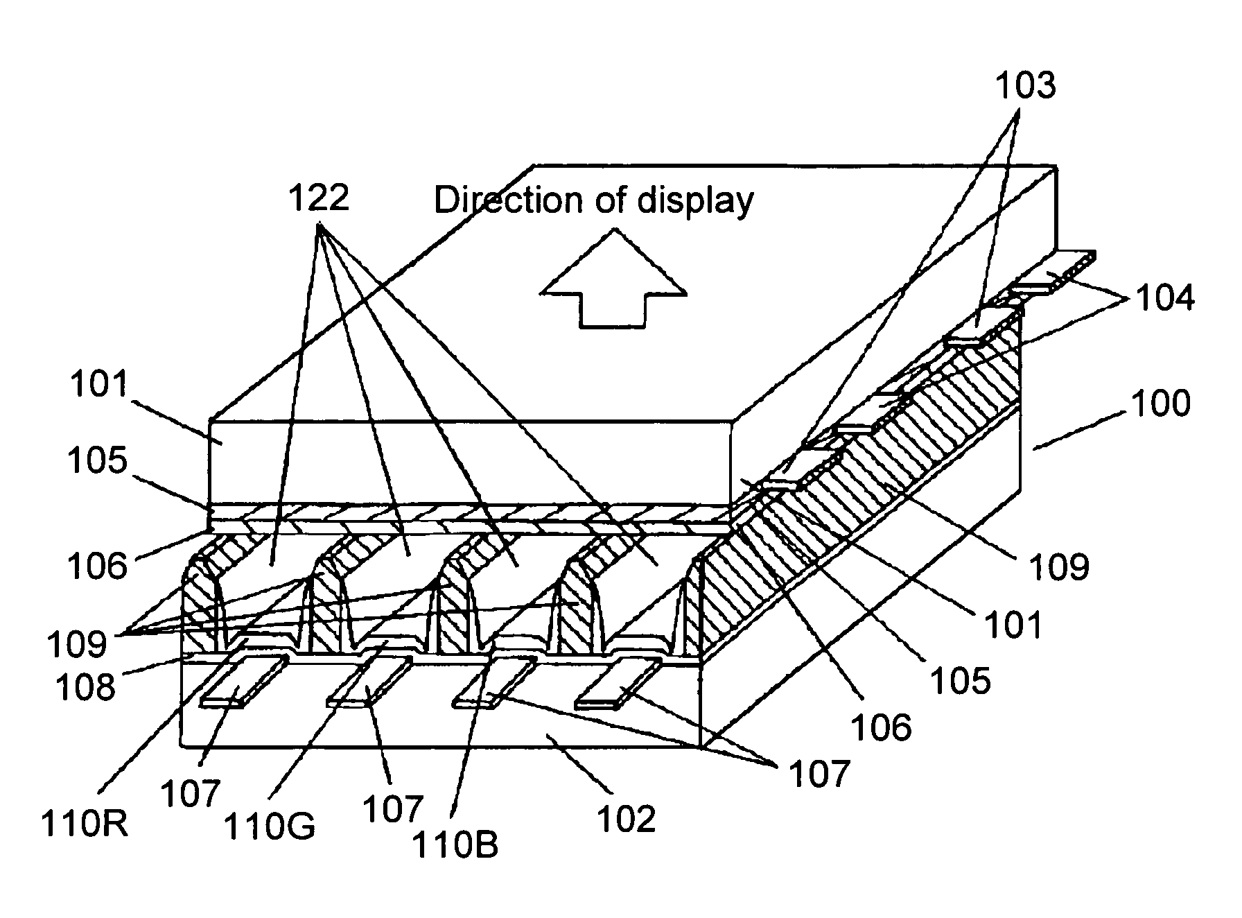 Plasma display unit, phosphor and process for producing phosphor