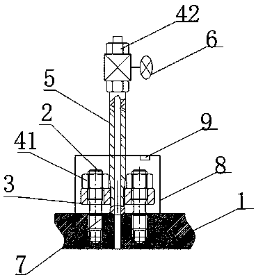 Air exhausting device for motor hydrostatic test tank for deepwater submersible electric pump