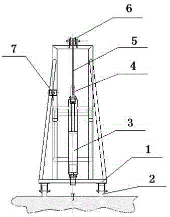 Mobile pneumatic nailing special vehicle