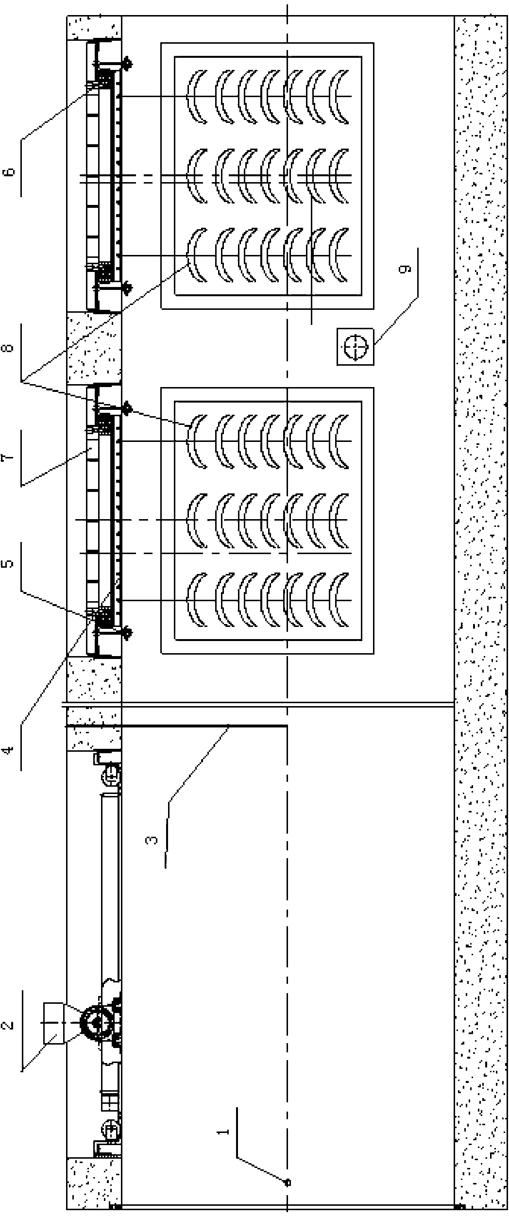 Artificial pollution accumulation characteristic testing system and operating method thereof