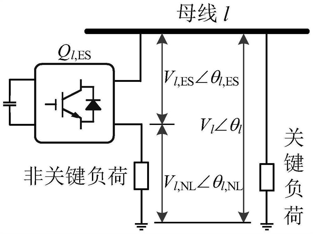 Equivalent circuit-based steady-state modeling method for power spring-containing power distribution network