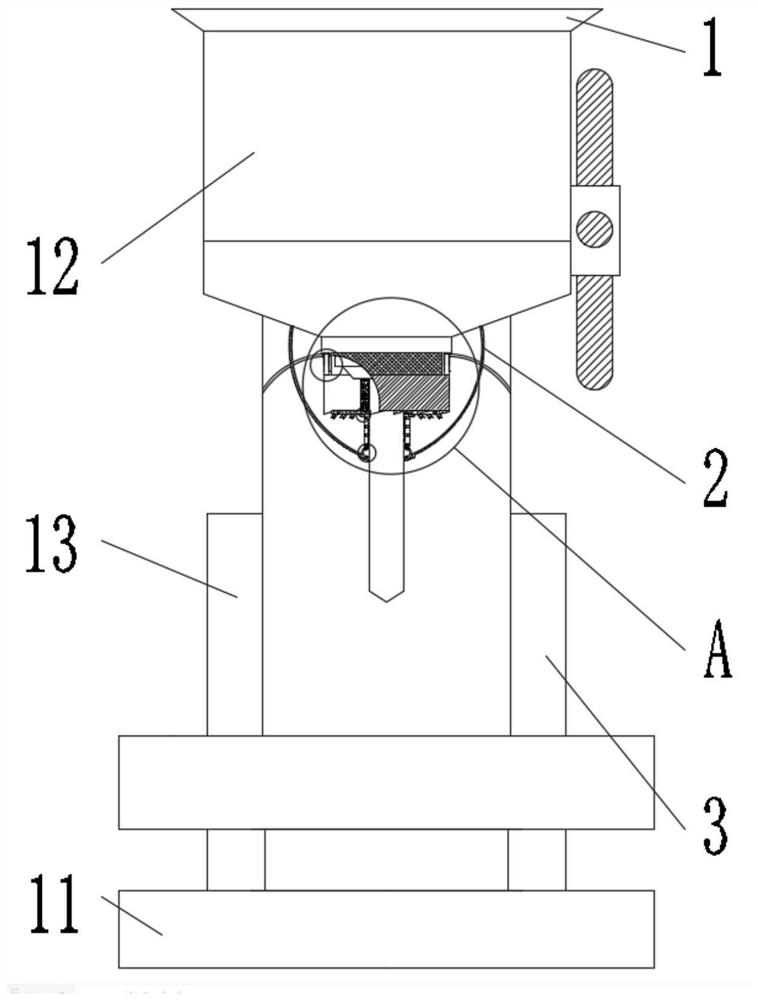 Diversified-cooling-mode timely-water-spraying drill bit cooling device