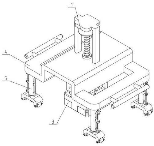 Building construction foundation drilling equipment