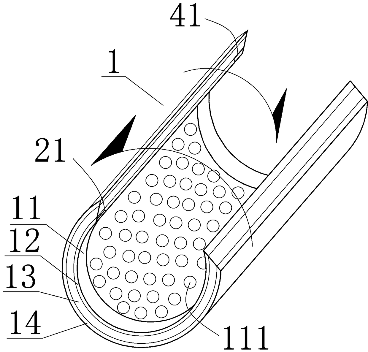 Medical oversleeve with automatic winding function