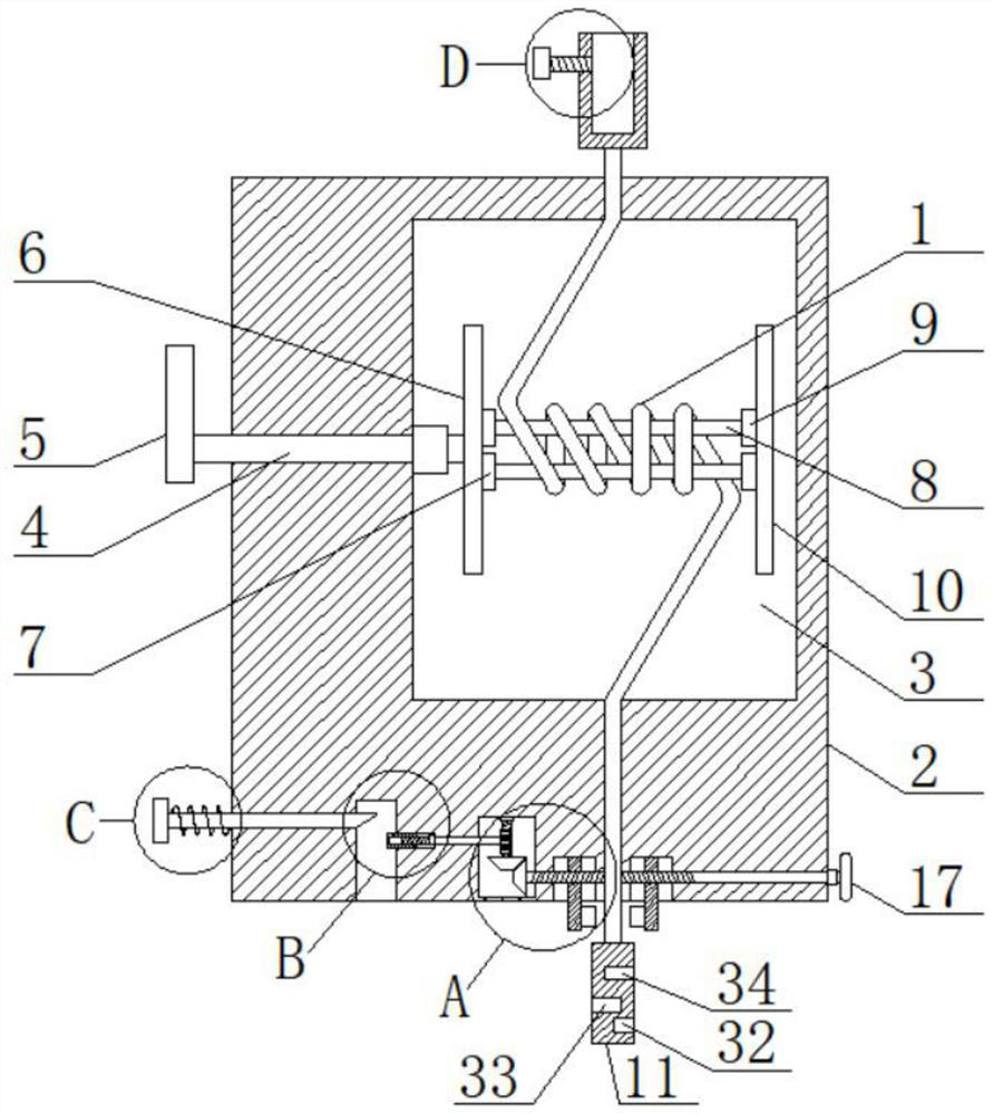 Composite wear-resistant carbon fiber hoisting rope