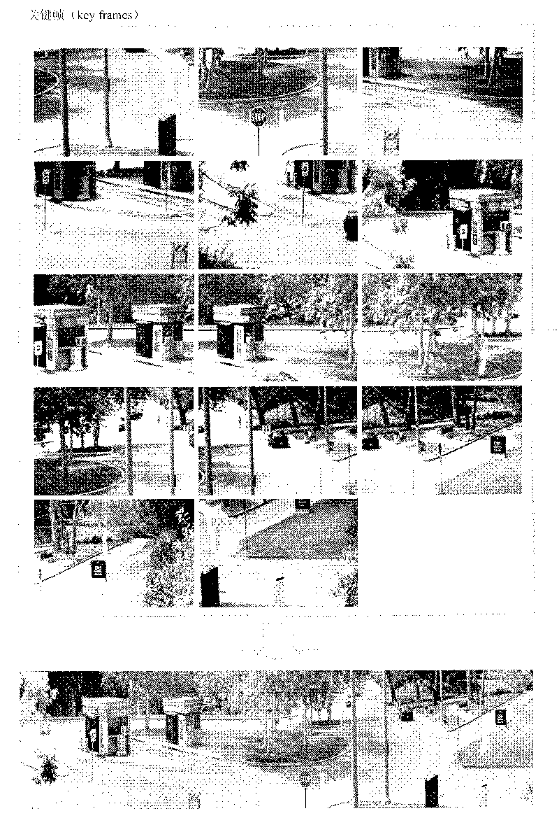 PTZ tracking method and system based on multi-layered full-view modeling