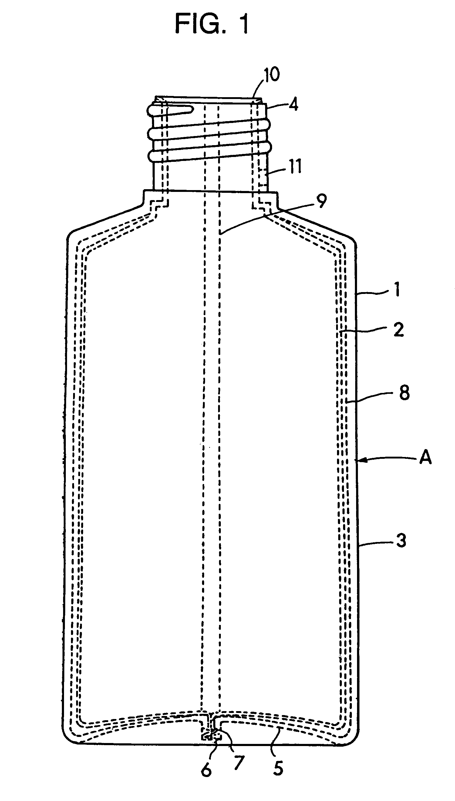 Separable laminated container and associated technology