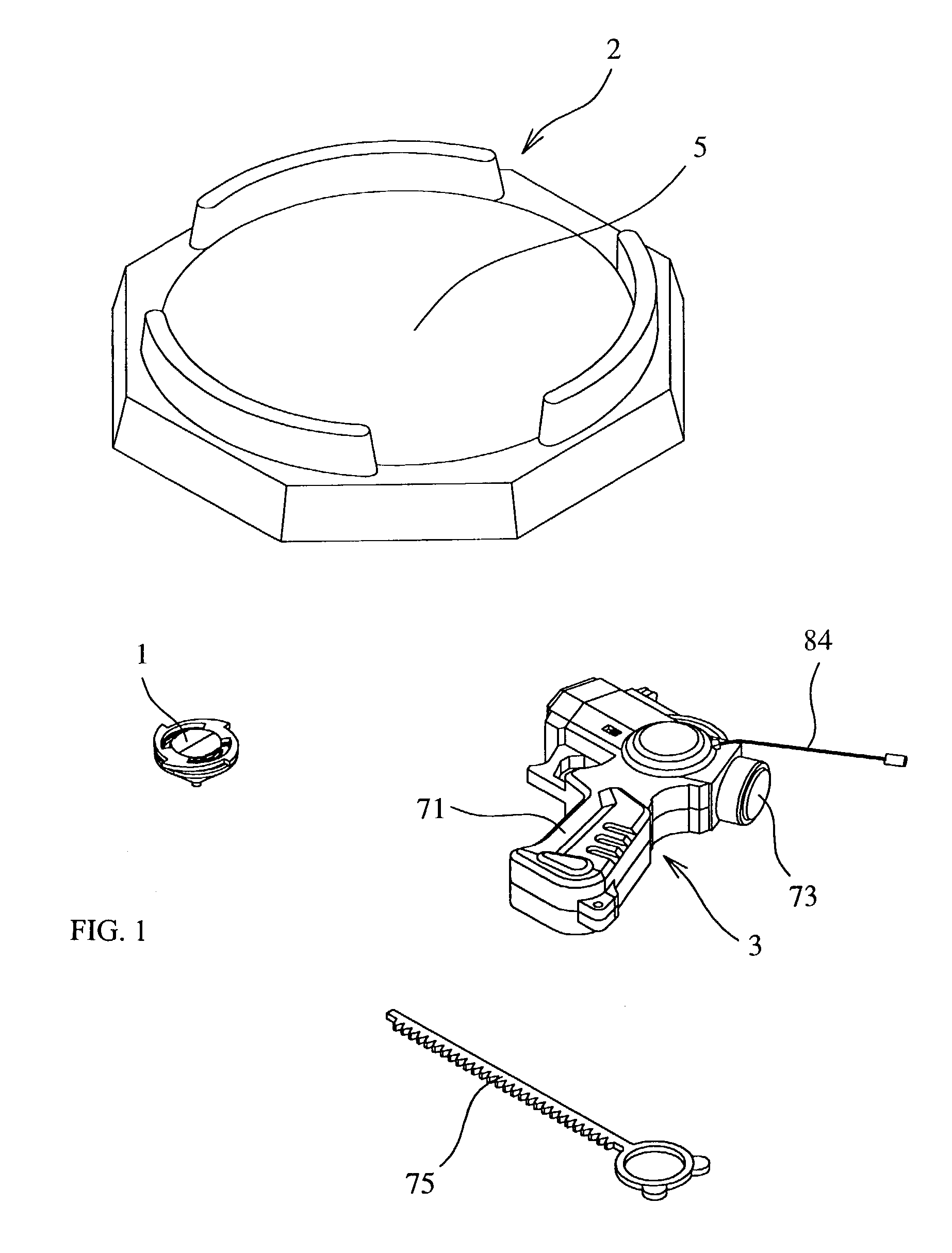 Remote control toy top