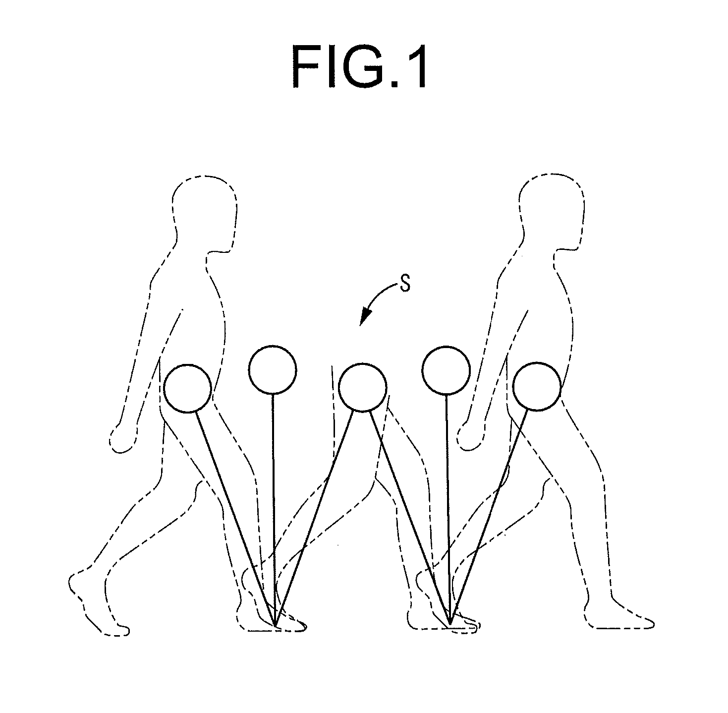 Swinging leg pendulum movement aid for walking, and assistance force control method