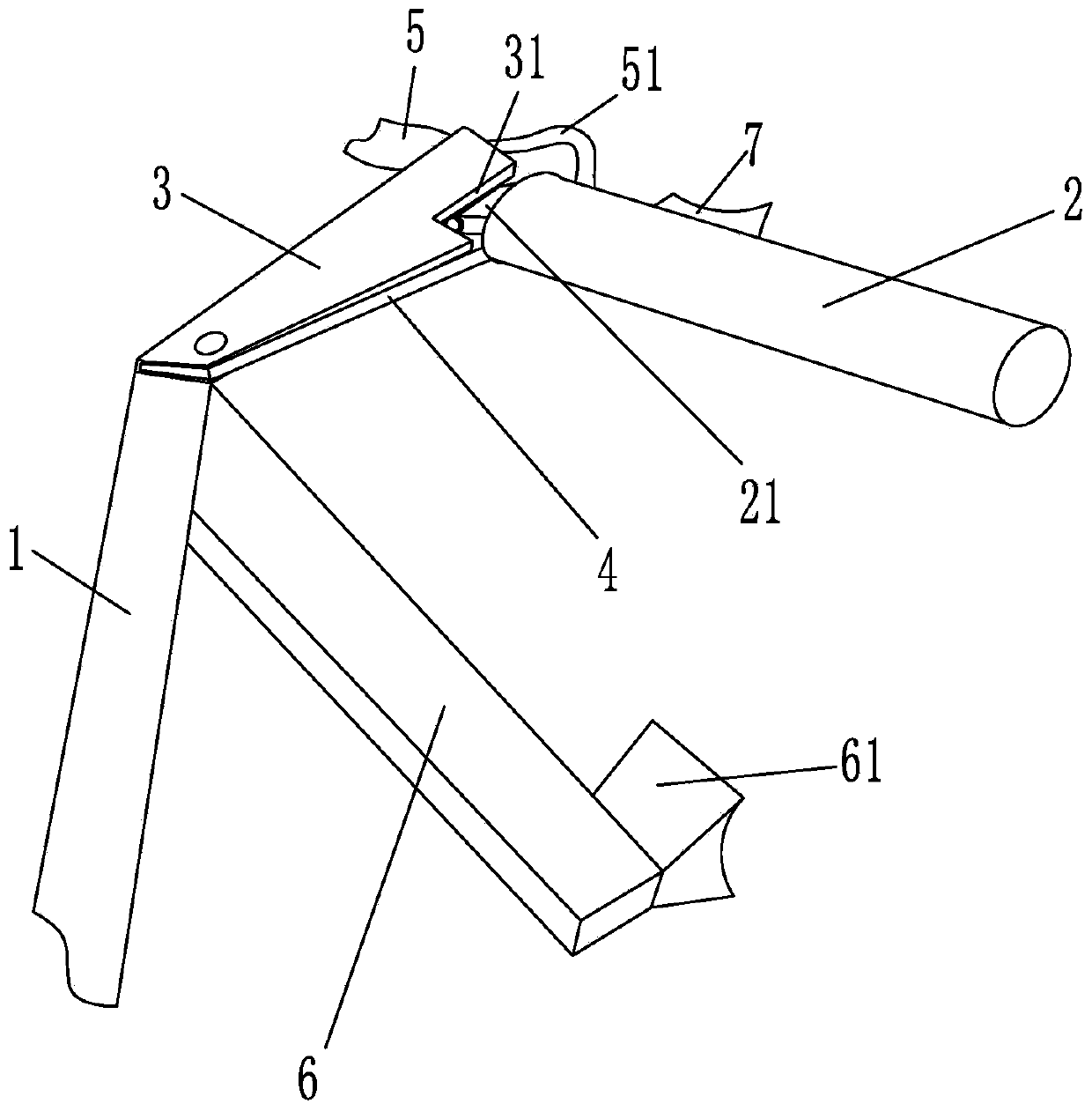 A handlebar structure for easy braking