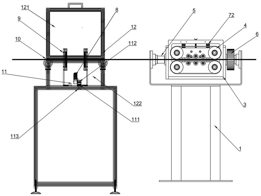 Visual automatic cable twisting equipment and system thereof